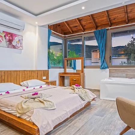 Secluded Sea-view Family Escape-villa Bella2 Sardunya Villa Kaş