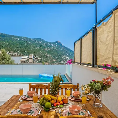 Villa Secluded Sea-view Family Escape-villa Bella2 Sardunya Kaş