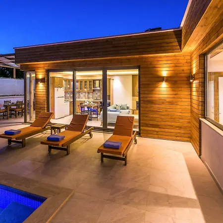 Secluded Sea-view Family Escape-villa Bella2 Sardunya 别墅 Uzumlu (Mediterranean)