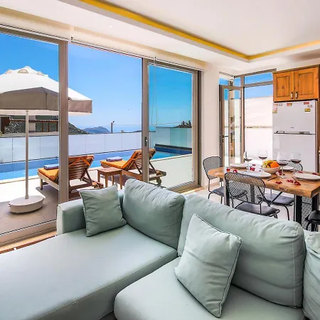 Secluded Sea-view Family Escape-villa Bella2 Sardunya * Kaş